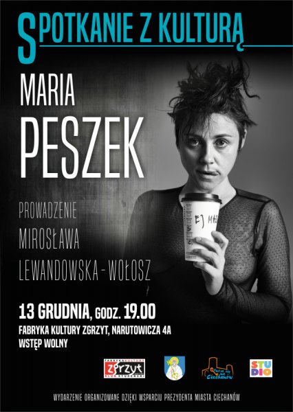 Maria Peszek gościem Spotkania z kulturą