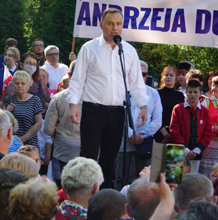 Prezydent Andrzej Duda w Ciechanowie