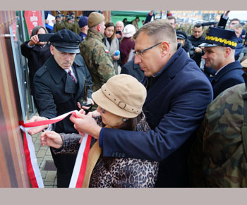 por. Roman Dziemieszkiewicz ps.”Pogoda” patronem dworca PKP w Ciechanowie – uroczystość