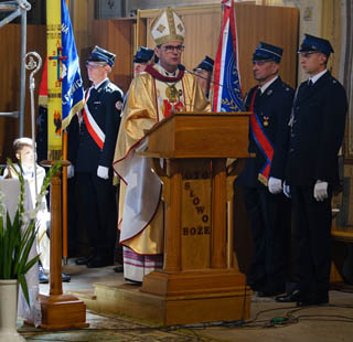 Uroczystość w kościele pw. św. Stanisława Biskupa i Męczennika w Lekowie