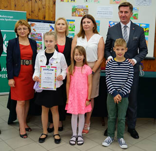 KRUS Ciechanów - wręczenie nagród za udział w XII Ogólnopolskim Konkursie Plastycznym dla Dzieci