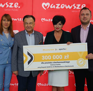 Wsparcie finansowe od Władz Urzędu Marszałkowskiego Województwa Mazowieckiego...