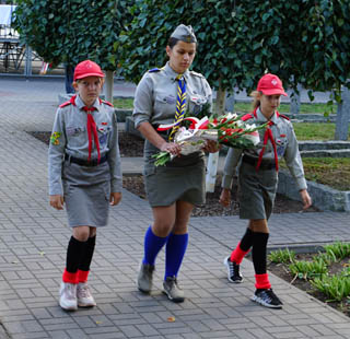 83. rocznica wybuchu II Wojny Światowej - uroczystości w Ciechanowie