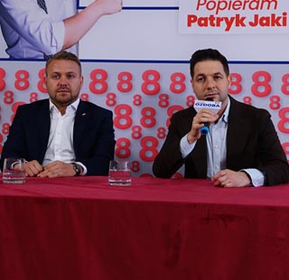 Spotkanie z mieszkańcami - Jacek Ozdoba Poseł na Sejm RP i Patryk Jaki Poseł do Parlamentu Europejskiego