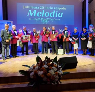 20 lat działalności zespołu Melodia z Opinogóry