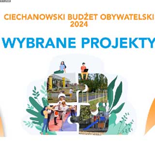 Wyniki głosowania w Ciechanowskim Budżecie Obywatelskim 2024