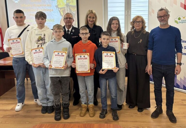 Gmina Regimin – gminne eliminacje Ogólnopolskiego Turnieju Wiedzy Pożarniczej dla młodzieży