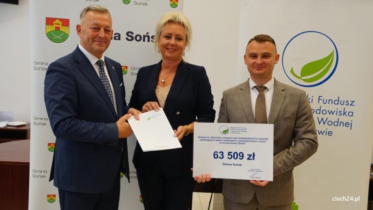 Gminy Północnego Mazowsza z umowami na usuwanie azbestu