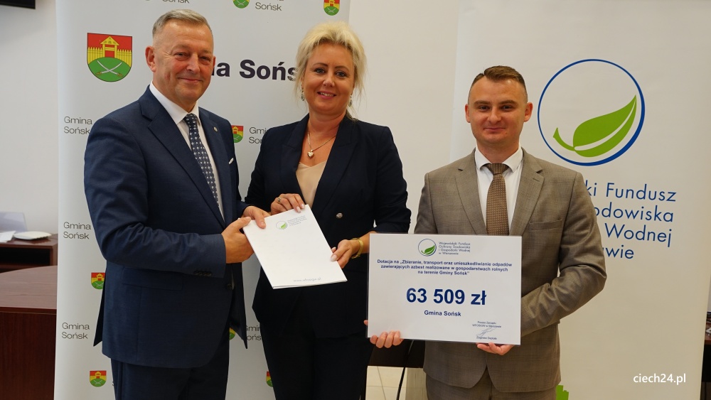 Gminy Północnego Mazowsza z umowami na usuwanie azbestu