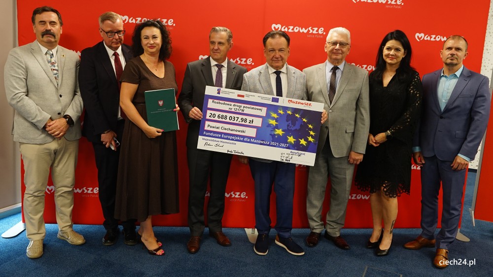 Samorząd Województwa Mazowieckiego udzielił wsparcia dla beneficjentów z terenu powiatu ciechanowskiego
