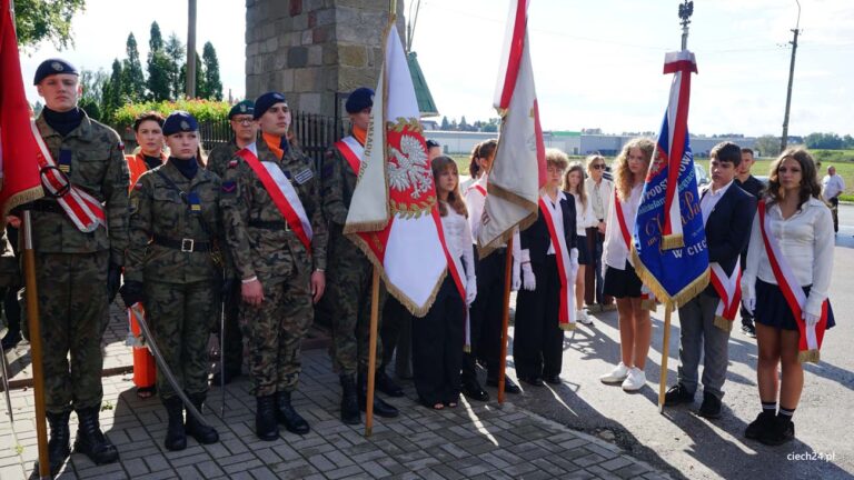 Ciechanów uczcił 87. rocznicę wybuchu II wojny światowej